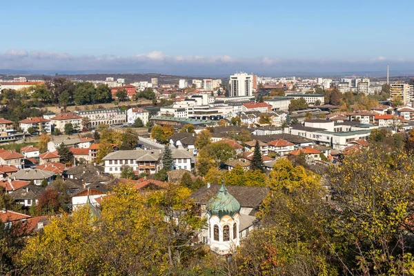 Lovech Bulgária Novembro 2020 Vista Incrível Outono Centro Cidade Lovech — Fotografia de Stock