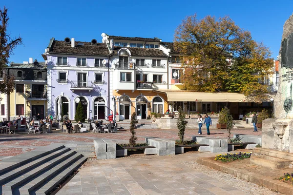 Lovech Bulgaria November 2020 Amazing Autumn View Center Town Lovech — Foto Stock