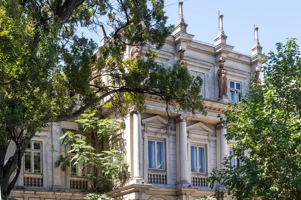 Bucharest Romania August 2021 Typical Street Building Center City Bucharest — Stock Photo, Image