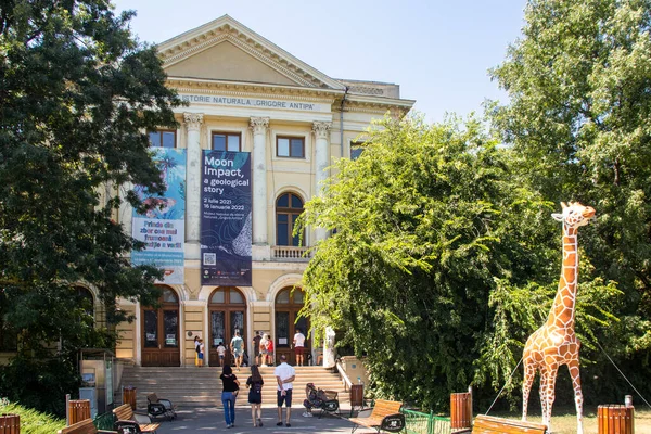 Bucharest Romania August 2021 Grigore Antipa National Museum Natural History — ストック写真