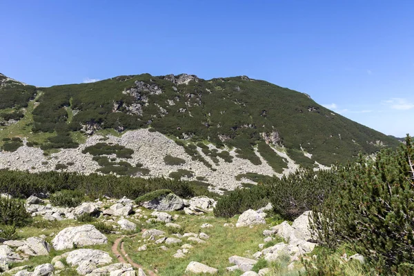 Increíble Paisaje Montaña Rila Cerca Del Lago Scary Bulgaria —  Fotos de Stock