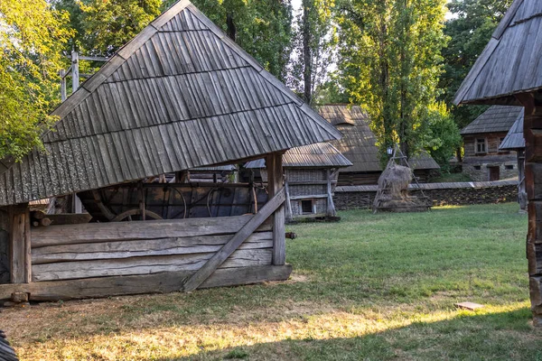 Bucharest Rumunsko Srpna 2021 Národní Muzeum Dimitrie Gusti Rumunské Bukurešti — Stock fotografie