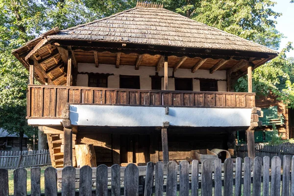 Bucharest Rumania Agosto 2021 Dimitrie Gusti National Village Museum Ciudad —  Fotos de Stock