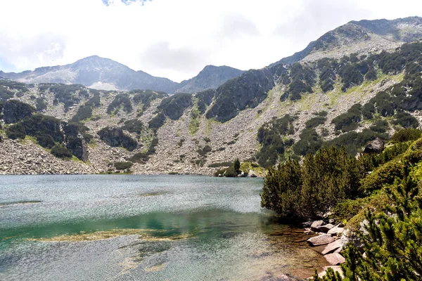 Paisagem Verão Incrível Pirin Mountain Fish Banderitsa Lago Bulgária — Fotografia de Stock