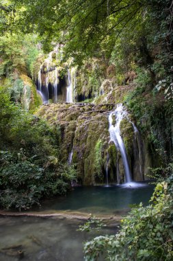 Kruşuna Şelaleleri, Lovech bölgesi, Bulgaristan 'ın inanılmaz manzarası