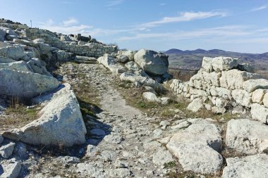 Perperikon arkeolojik alanı kalıntıları, Kırcaali Bölgesi, Bulgaristan