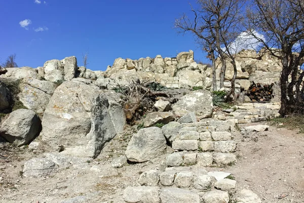 Руїни Археологічного Місця Перперікон Кардхалі Болгарія — стокове фото