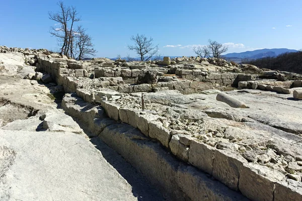 Ruinas Del Sitio Arqueológico Perperikon Región Kardzhali Bulgaria — Foto de Stock