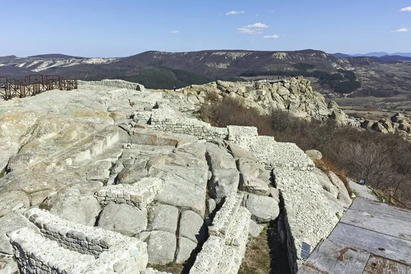 Rovine Del Sito Archeologico Perperikon Regione Kardzhali Bulgaria — Foto Stock