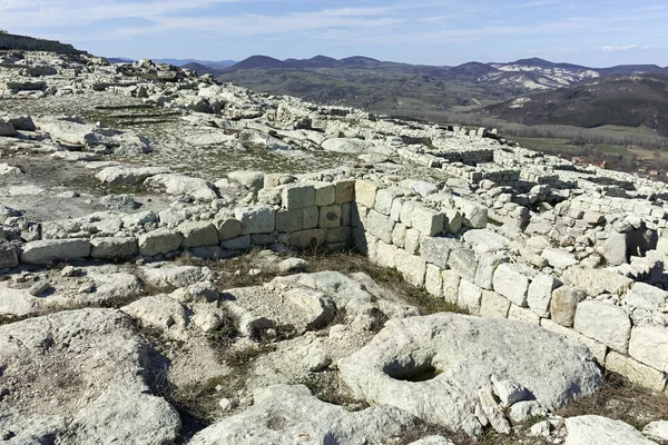 Ruinas Del Sitio Arqueológico Perperikon Región Kardzhali Bulgaria — Foto de Stock