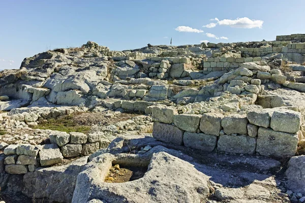 Ruinas Del Sitio Arqueológico Perperikon Región Kardzhali Bulgaria — Foto de Stock