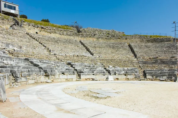 Philippi Antik Kenti Harabeleri Doğu Makedonya Trakya Yunanistan — Stok fotoğraf