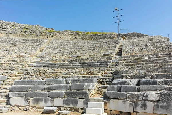 Philippi Antik Kenti Harabeleri Doğu Makedonya Trakya Yunanistan — Stok fotoğraf