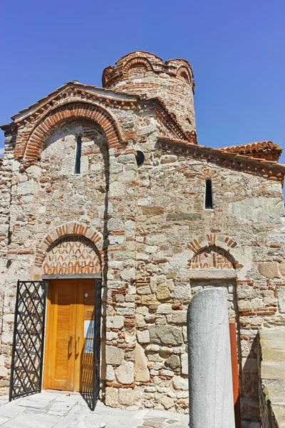 Nessebar Bulgaria August 2018 Typical Building Street Old Town Nessebar — Zdjęcie stockowe