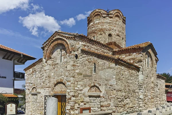 Nessebar Bulgaria August 2018 Typical Building Street Old Town Nessebar — Zdjęcie stockowe