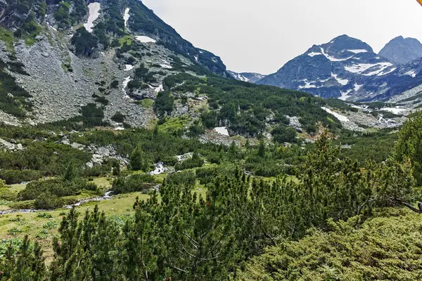 Amazing Summer Landscape Rila Mountain Malyovitsa Peak Bulgaria — Fotografia de Stock