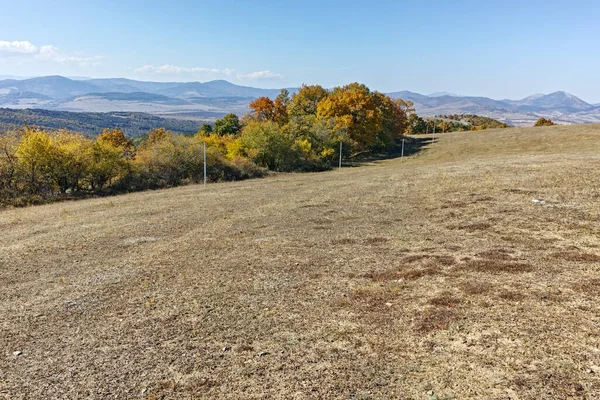 Amazing Autumn Landscape Cherna Gora Monte Negro Mountain Pernik Region — Stock Photo, Image