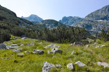 Amazing Landscape of Rila Mountain near The Scary lake and Kupens peaks, Bulgaria