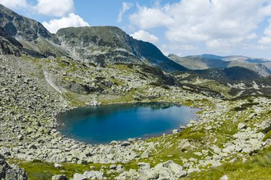 Amazing Landscape of Rila Mountain near The Scary lake and Kupens peaks, Bulgaria
