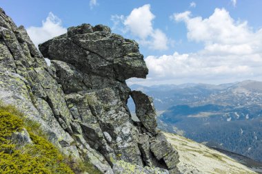 Amazing Landscape of Rila Mountain near The Scary lake and Kupens peaks, Bulgaria
