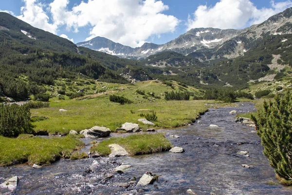 Pemandangan Musim Panas Yang Menakjubkan Dari Pirin Mountain Dekat Danau — Stok Foto