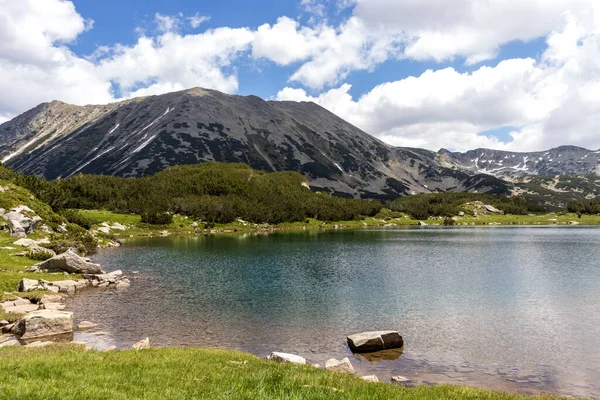 Paisagem Verão Incrível Pirin Mountain Perto Lago Muratovo Bulgária — Fotografia de Stock