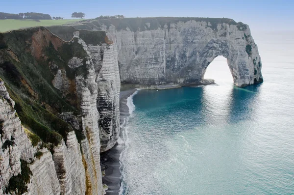 Etretat kayalıkları — Stok fotoğraf