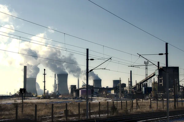 Central eléctrica — Fotografia de Stock