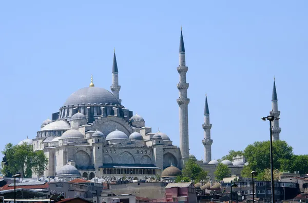 Nya moskén i istanbul — Stockfoto