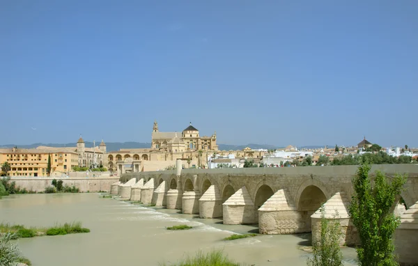 Córdoba y puente romano — Foto de Stock