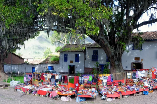 Perulu market — Stok fotoğraf