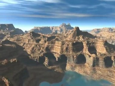 arizona Çölü peyzaj.