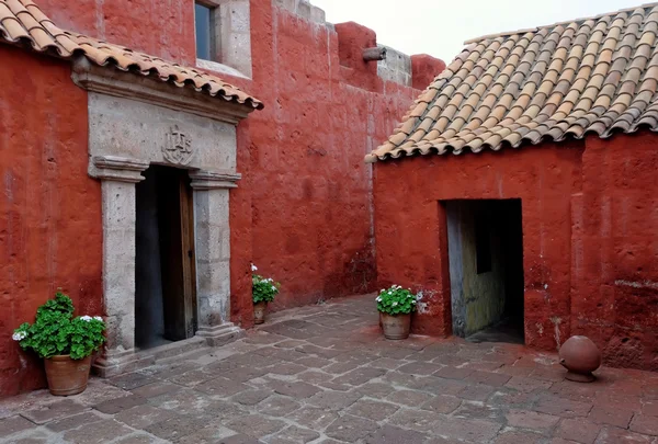 Il monastero san sebastian arequipa — Foto Stock