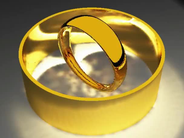 Bague dorée 