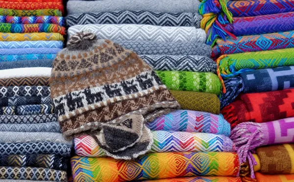 Lã peruana — Fotografia de Stock