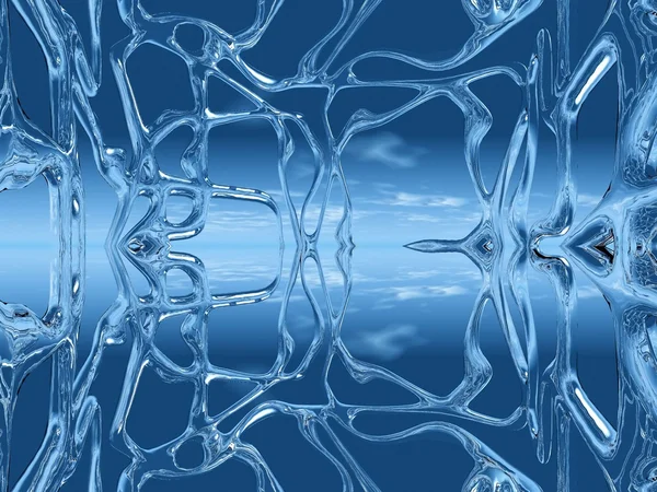 Reflection in water — Stock Photo, Image