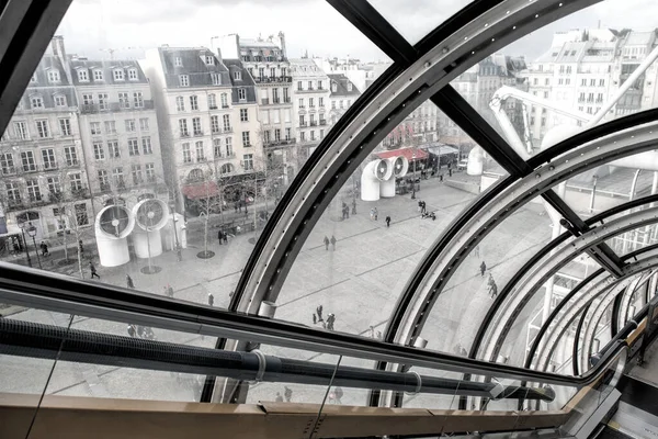 Tampilan Dari Paris Dalam Hujan — Stok Foto