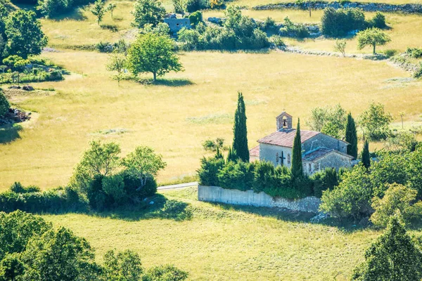 Chapel Village Rougon — ストック写真