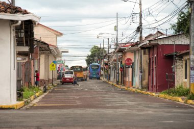 liberia street in Costa Rica