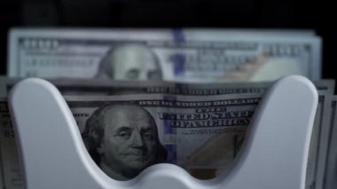 Kapatma para sayma makinesi dolar sayma