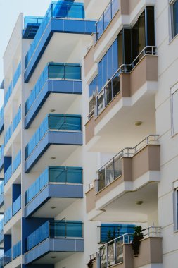 MODERN MÜZİK TEXTURE beyaz ve mavi renklerde