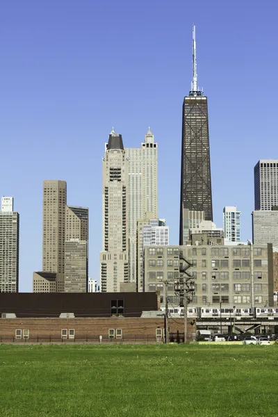 Chicago no final da tarde — Fotografia de Stock