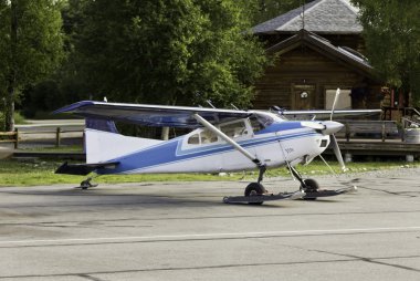 uçak Alaska'daki