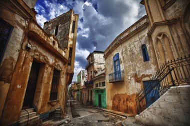 Havana, old city clipart