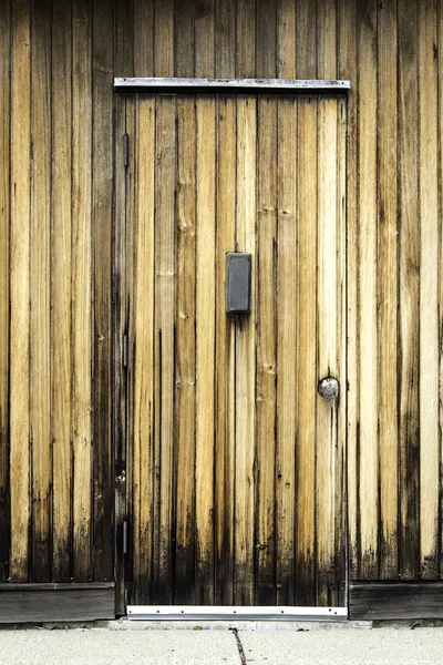 Wieku drewniane drzwi — Zdjęcie stockowe
