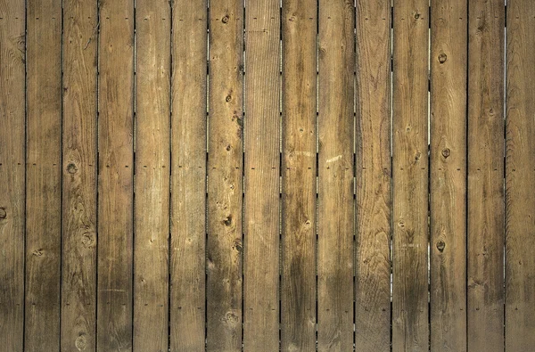 Close up of vertical wooden fence — Stock Photo, Image