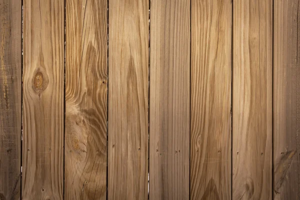 Valla vertical de madera con nudos — Foto de Stock