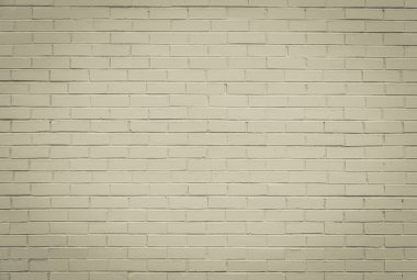 Beyaz tuğla duvar