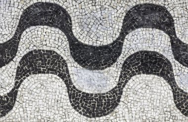Copacabana mozaik backgroung