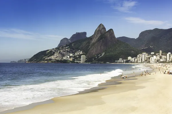 Ipanema Plajı sabahları — Stok fotoğraf